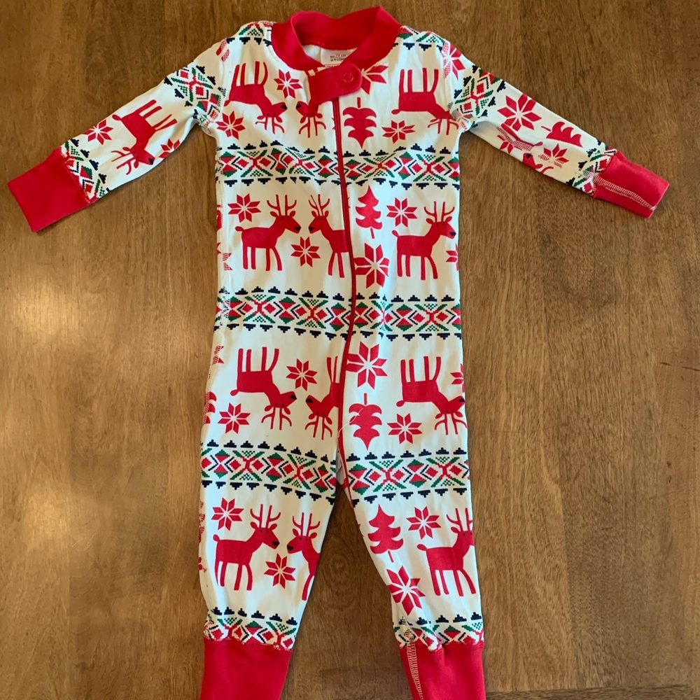 NWT Hannah Andersson fair isle sleeper 70 9-12 mos